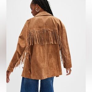 NWT BLANK NYC SUEDE FRINGE JACKET 💕💕